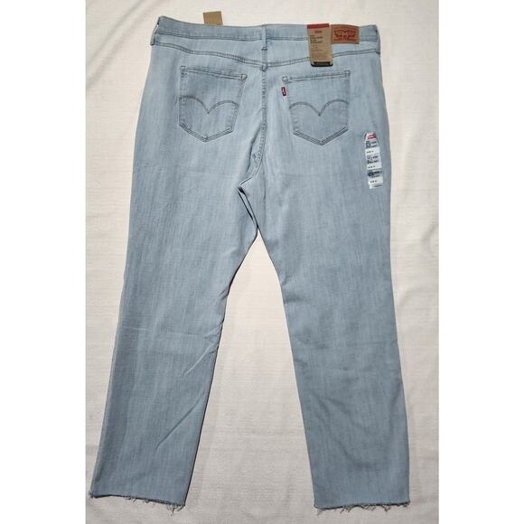Levi's 724 high rise slim straight jeans size 20 40''x40'' women's - Picture 7 of 7